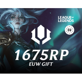 League of Legends 1675 RP EUW